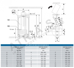 Bosch Tronic Heat 3500, 4 kW + WST 120-5 O
