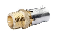 Prechodka PUSH - závit vonkajší - 20x3/4"M
