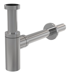 Sifón umývadlový celokovový, prietok 30l/min., DESIGN, DN32