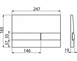 SET Renovmodul AM115/1000, biele tlačítko M1710 a iz. doska M91, S DÁVKOVAČOM TABLIET