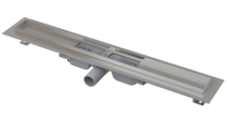 Low - Podlahový žľab s okrajom pre perforovaný rošt, dĺžka 650mm