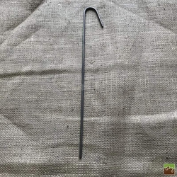 Oceľová skoba J 1ks priemer 4mm dĺžka 30cm priama