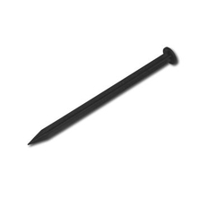 Klinec plastový čierny 1ks 25cm priemer 15mm