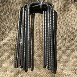Oceľová skoba U 10ks priemer 6mm dĺžka 15cm šírka 7,5cm