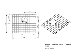 Reginox SET Miami 500 Gun metal + batéria Cano + príslušenstvo Gun metal