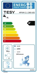 Bojler s tepelným čerpadlom AQUATHERMICA HPWH 2.1 260 U 02