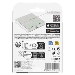GoSmart Prenosný ovladač scén IP-2004ZW, ZigBee 3.0, 4-tlačidlový