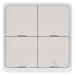 GoSmart Prenosný ovladač scén IP-2004ZW, ZigBee 3.0, 4-tlačidlový