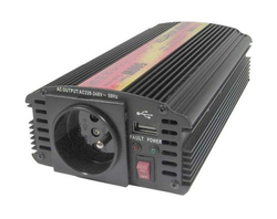 Menič napätia CARSPA CAR500 24V/230V 500W USB