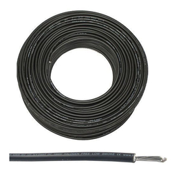 Solárny kábel 10mm2, 1500V, čierny, 100m