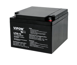 Batéria olovená 12V 26Ah VIPOW BAT0270