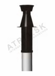 Zvislý odťah spalín + prívod vzduchu 80/125 mm - A