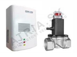 Detektor plynu AVANSA 100M + solenoidový ventil G1" DN25