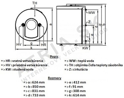Viessmann Vitodens 100-W, 26 kW + 100 l zásobník