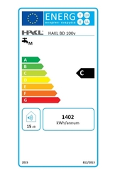 elektrický zásobníkový ohrievač vody s termostatickým spínaním a tlakovou prevádzkou BD 2,0kW 100l vrchný