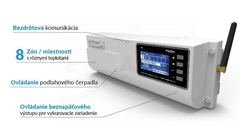 TECH EU-L-8e bezdrôtový regulátor pre termoelektrické pohony 8 zón