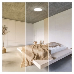 Inteligentné LED svietidlo GoSmart, prisazené, kruhové, 30W, CCT, stmievateľné, WiFi