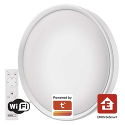 Inteligentné LED svietidlo GoSmart, zapustené, kruhové, 45W, CCT, stmievateľné, WiFi