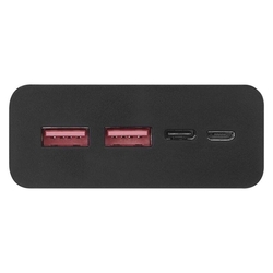 Power bank EMOS BetaQ 20, 20 000 mAh, 22,5 W, čierny