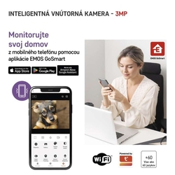 GoSmart Otočná kamera IP-110 CUBE s WiFi