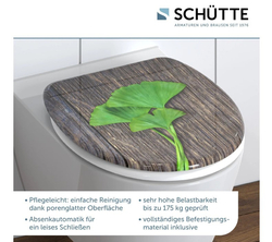 Schütte GINGKO und WOOD | Duroplast, Soft Close