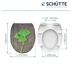 Schütte GINGKO und WOOD | Duroplast, Soft Close
