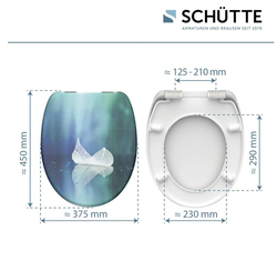 Schütte FALLEN LEAF | Duroplast, Soft Close