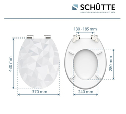 Schütte DIAMOND | MDF HG, Soft Close