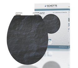 Schütte BLACK STONE | MDF HG, Soft Close