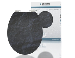 Schütte BLACK STONE | MDF HG, Soft Close