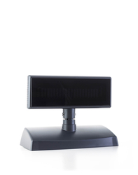 Displej Giga DSP-840UD-01, zákaznický displej 2x20 znaků, USB, černý