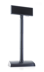 Displej Giga DSP-840UD-01, zákaznický displej 2x20 znaků, USB, černý