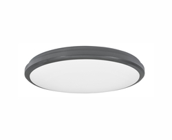 Svietidlo Nova Luce TOMMY R TOP GREY stropné, IP 54, 30 W