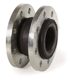 Prírubový pryžový kompenzátor - s nerez prírubami - séria F8 - DN 100; L=129mm; EPDM