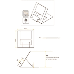Stojan Fellowes Hylyft pod notebook, 6 pozícií výšky, strieborný, s puzdrom