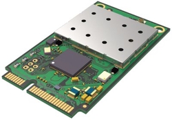 Karta Mikrotik R11e-LoRa8 LoRa miniPCI-e pre 863-870 MHz frekvenciu (Európska únia, Rusko, India)