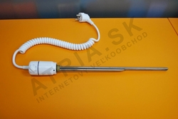 El. tyč s termostatom, 1200 W - biela