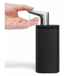 Dávkovač  Simplehuman mydla a dezinfekcie Pulse - 295 ml, matná čierna oceľ