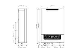HAKL 3K-DL 3-9kW ohrievač vody