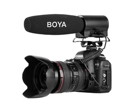 Mikrofón BOYA BY-DMR7 směrový, pro fotoaparáty, TRS