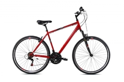 Trekový bicykel Capriolo SUNRISE MAN 28"/20 červený