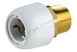 Priamy prechod 3/4" x 22, závit vonkajší