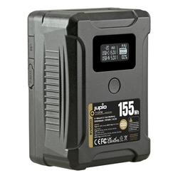 Batéria Jupio V-Mount *ProLine* Extreme 155 - 10500mAh (155Wh) - LCD Display, USB-C PD 65W in/output, D-Tap in/output an
