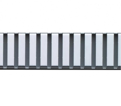 Rošt pre líniový podlahový žľab, 1150mm, LINE, matný