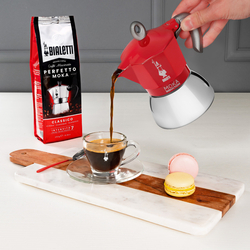 Bialetti New Moka Indukcia červená (rôzne veľkosti)
