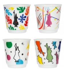 Bialetti set 4 šálok Arte