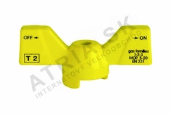 Motýľ ku guľovému uzáveru - 1/4" až 3/4"