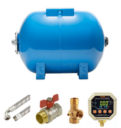 Vodárenský set 50L AQUA OLA ležatý s IBO PRESS 10