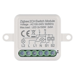 GoSmart spínací modul IP-2102SZ, ZigBee, 2-kanálový