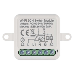 GoSmart prepínací modul IP-2102SW, WiFi, 2-kanálový